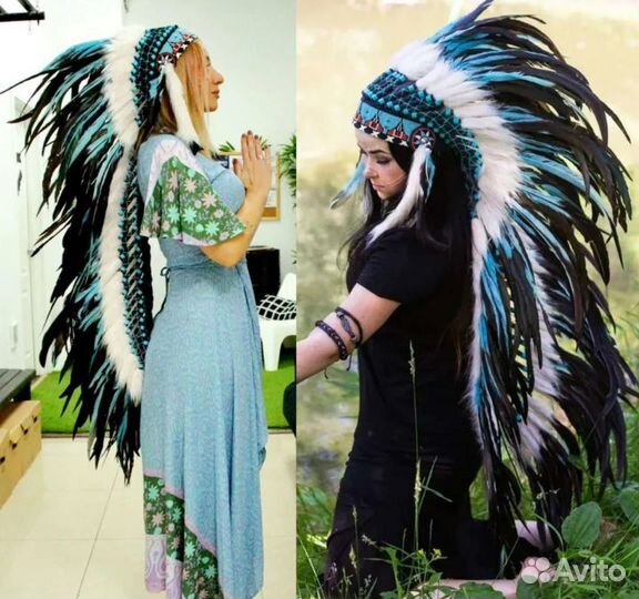 Индейские роучи, индейские ожерелья