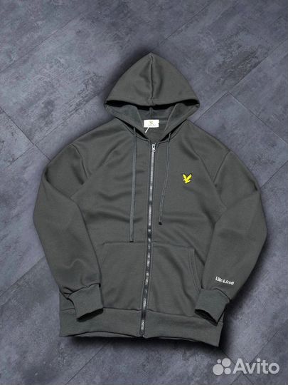 Зимния кофта зип lyle scott