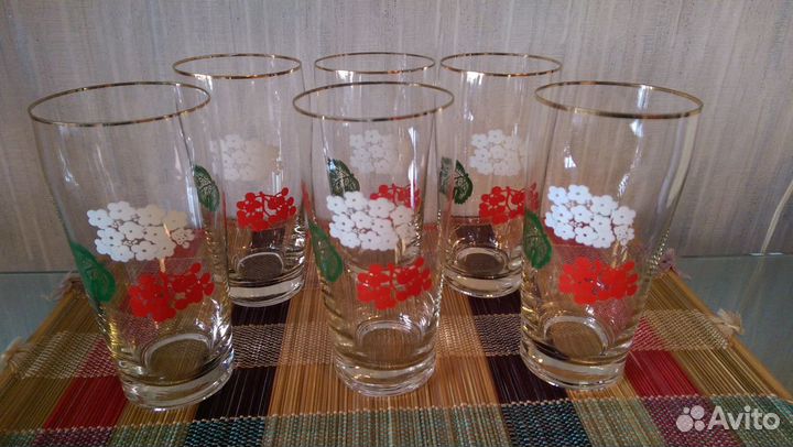 Фужеры хрустальные СССР