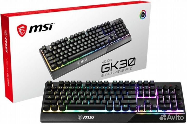 Клавиатура проводная MSI Vigor GK30