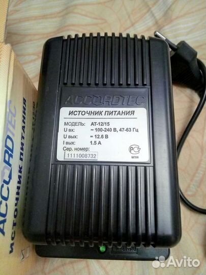 Источник питания на 12 вольт