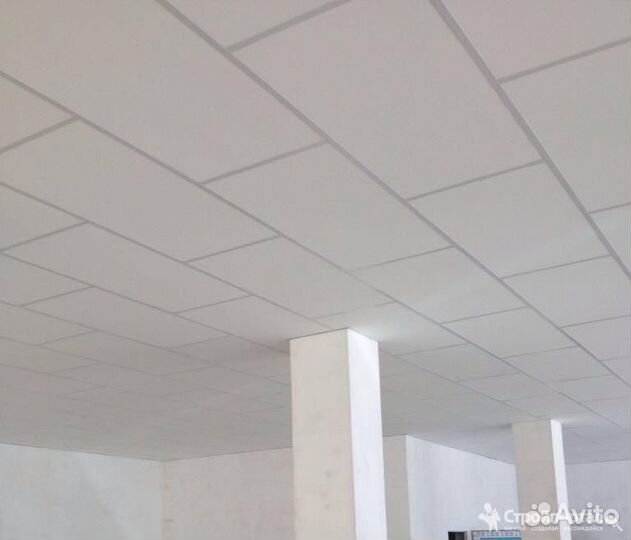 Потолок кассетный 1200x600 белый Микролук