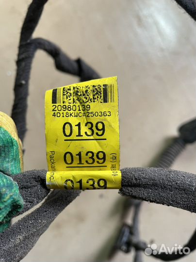 Опель антара проводка двери задняя левая