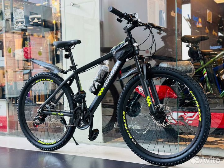 Велосипед горный алюминиевый