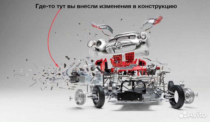 Регистрация изменений в конструкции