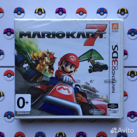 Mario Kart 7 Nintendo 3DS Новый Картридж