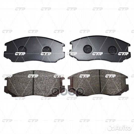 CKM-3 Колодки тормозные дисковые перед