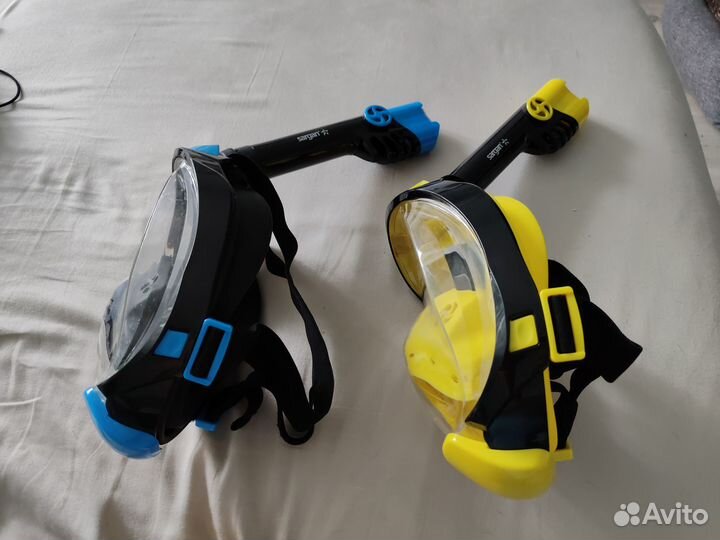 Маска для снорклинга размер S-M
