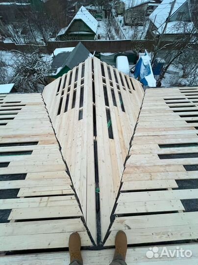 Крыша. Монтаж Грандлайн (Grand Line )