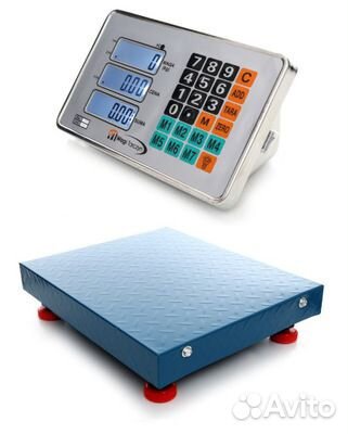 Весы платформенные беспроводные напольные 150кг