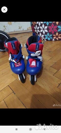 Детский велосипед с ручкой бу