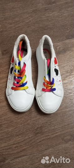 Кеды для девочки 34 размер