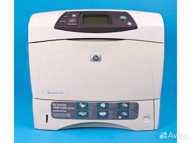 Принтер лазерный HP LaserJet 4200N сетевой