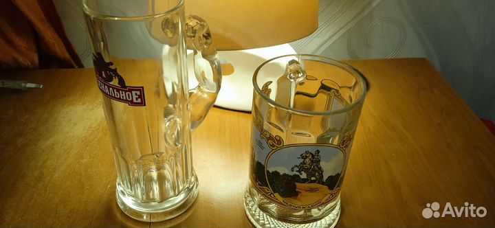 Пивные кружки Арсенальное и с символикой Питера