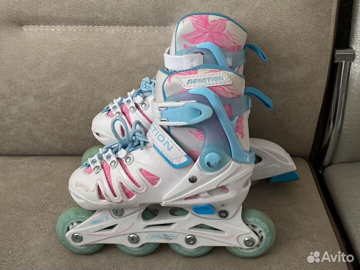 Роликовые коньки детские раздвижные