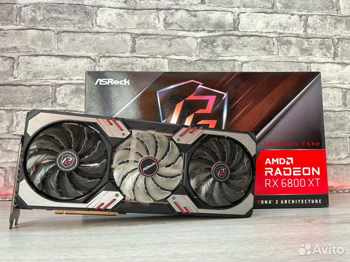 Видеокарта ASRock AMD Radeon RX 6800 XT Phantom