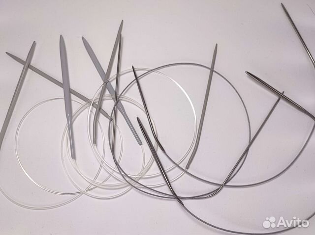 Спицы для вязания круговые 6 пар