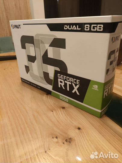 Видеокарта RTX 3050