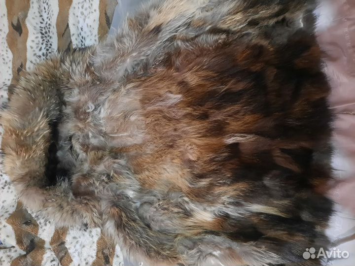 Парка с натуральным мехом