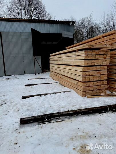 Брус обрезной 200х200х6000мм