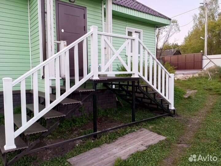 Монтаж террас, навесов, крылечки,монтаж планкена