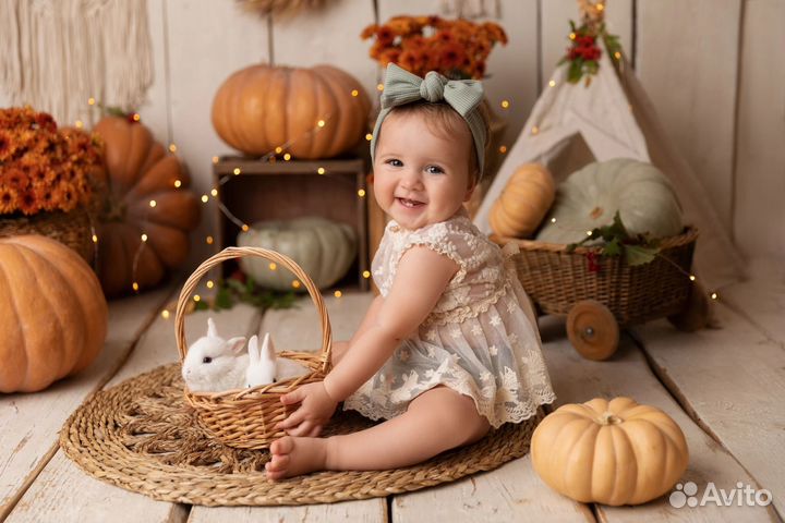 Детская фотосессия, годик, фотодень