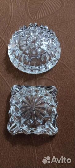 Хрустальная пепельница