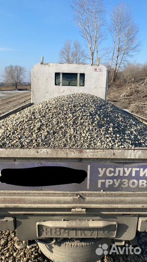 Щебень, грав смесь, песок