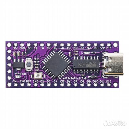 Arduino nano (аналог) на чипе lgt8f328p