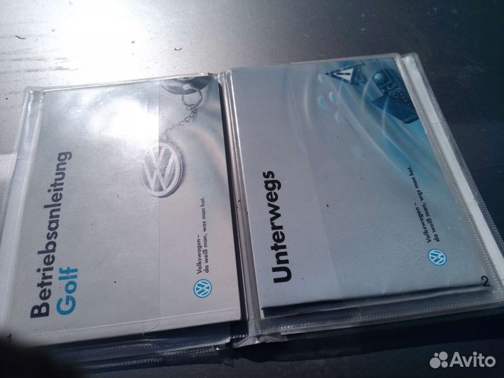 Оригинальная книжка WV golf 3