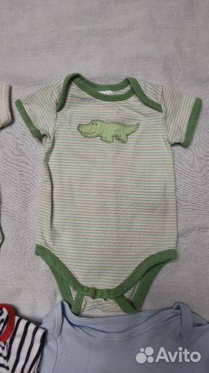 Боди и ползунки комплект 62