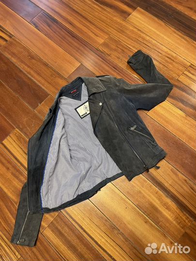 Плащ кожаный