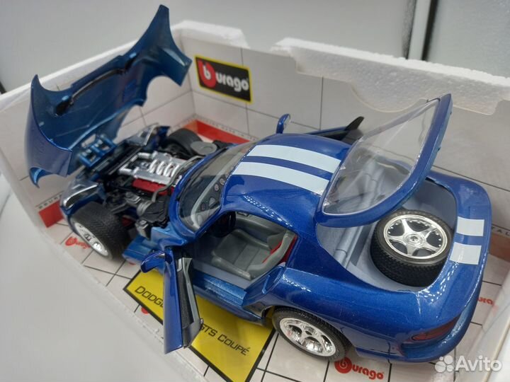 Модели Dodge Viper 1/18 Bburago
