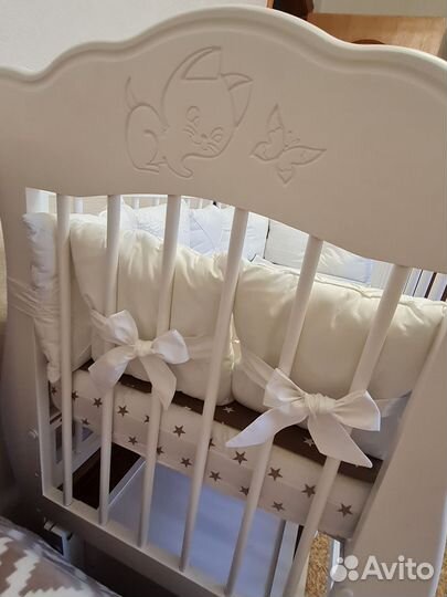 Бортики в детскую кроватку