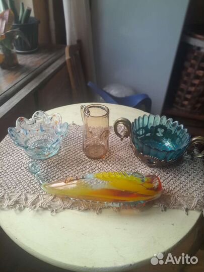 Цветное стекло СССР