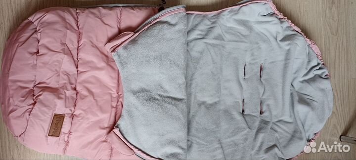 Конверт в коляску Mansita и муфта для рук