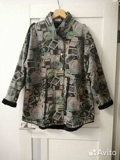 Куртка демисезонная женская 54 56 размер