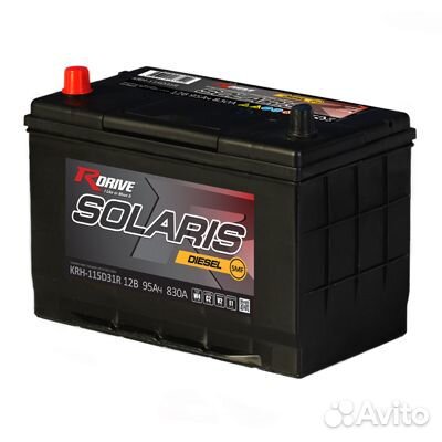 Аккумулятор RDrive Solaris 95Ач KRH115D31R