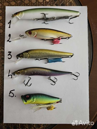 Воблеры оригинал