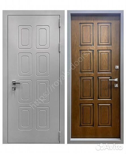 Входная металлическая дверь Порошок