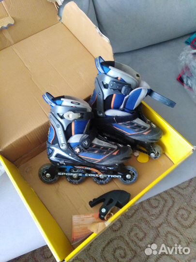 Роликовые коньки детские 37-40