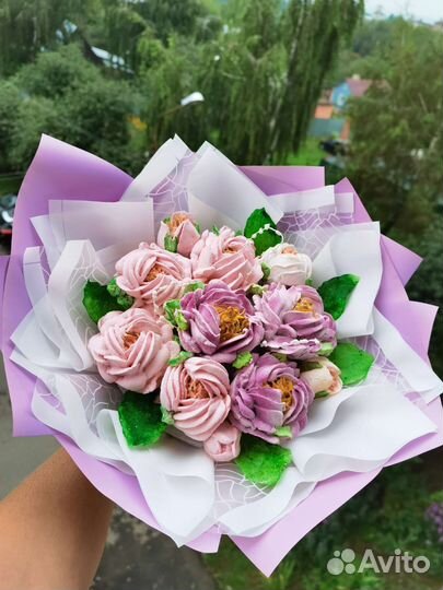 Букет из зефира