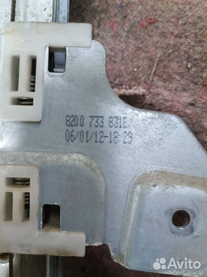 Стеклоподъёмник механический задний левый renault