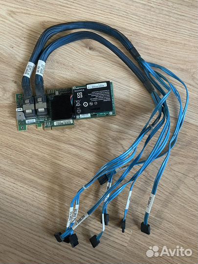 Sas Raid контроллер intel raid srcsasbb8i