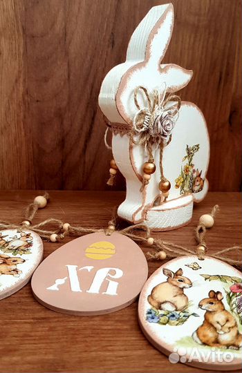 Пасхальный декор(ручная работа)