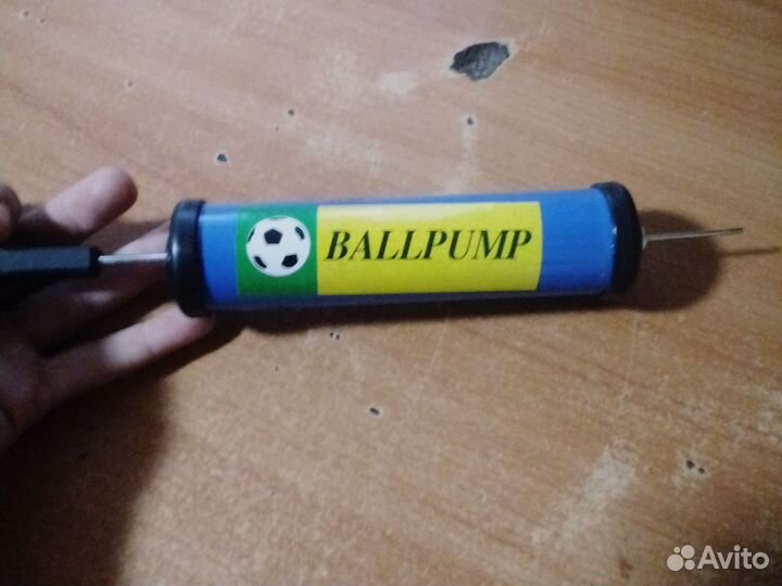 Насос новый для любых мячей