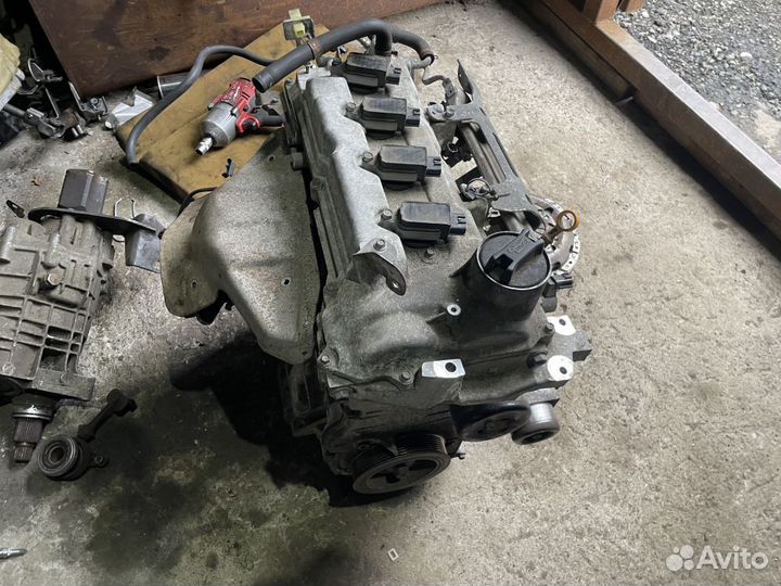Двигатель Nissan qashqai tiida note HR16 DE 1.6