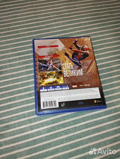 Игра на ps4 Человек паук(Отправил заказчику)