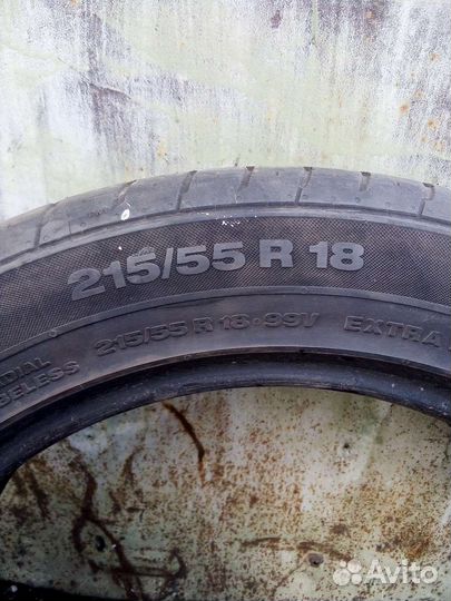 Continental ContiPremiumContact 2E 215/55 R18