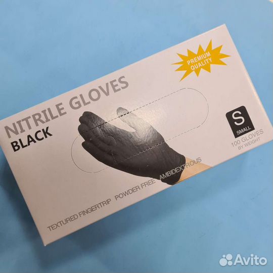 Перчатки XS S M нитрил (чистый) опт/розница